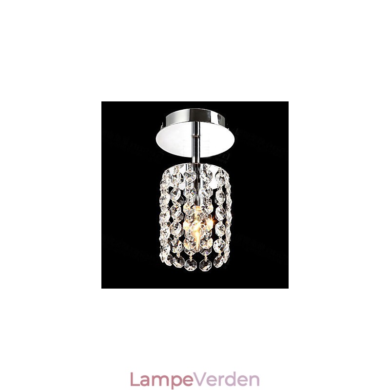 Mini krystal loftslampe