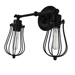 Rustik Lodge maleri funktion til omgivende lys væglamper væglampe