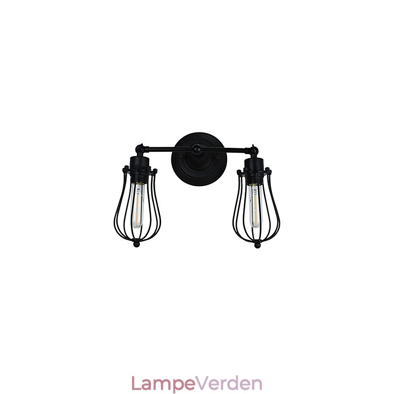 Rustik Lodge maleri funktion til omgivende lys væglamper væglampe