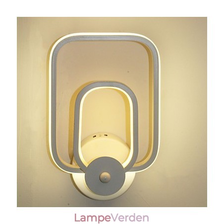 Aluminiums væglampe Moderne Minimalistisk Balkontrappe Dekorativ Væglampe Sengelampe