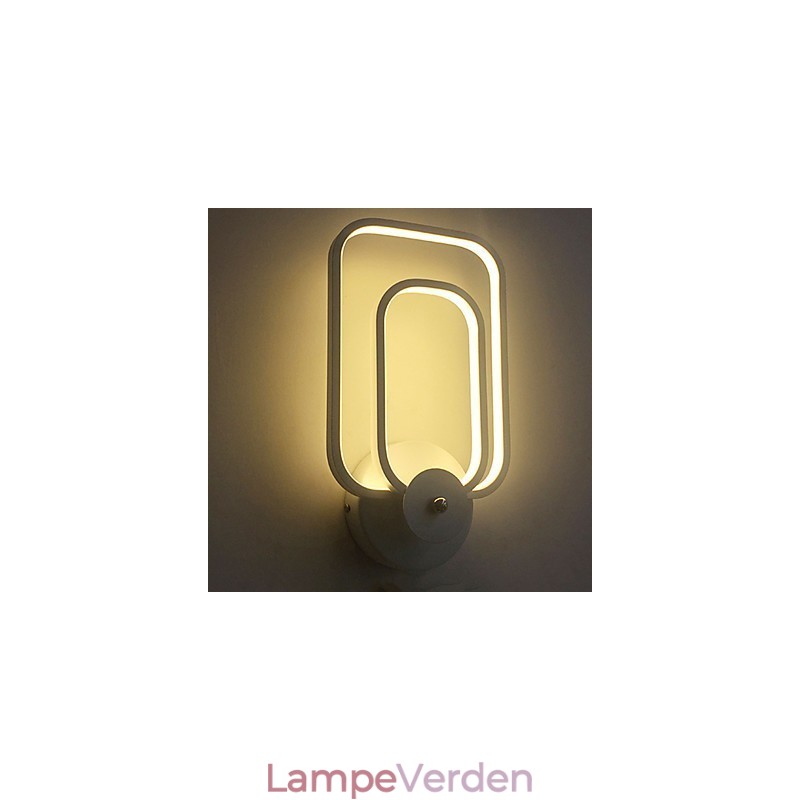 Aluminiums væglampe Moderne Minimalistisk Balkontrappe Dekorativ Væglampe Sengelampe