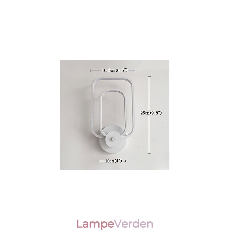 Aluminiums væglampe Moderne Minimalistisk Balkontrappe Dekorativ Væglampe Sengelampe