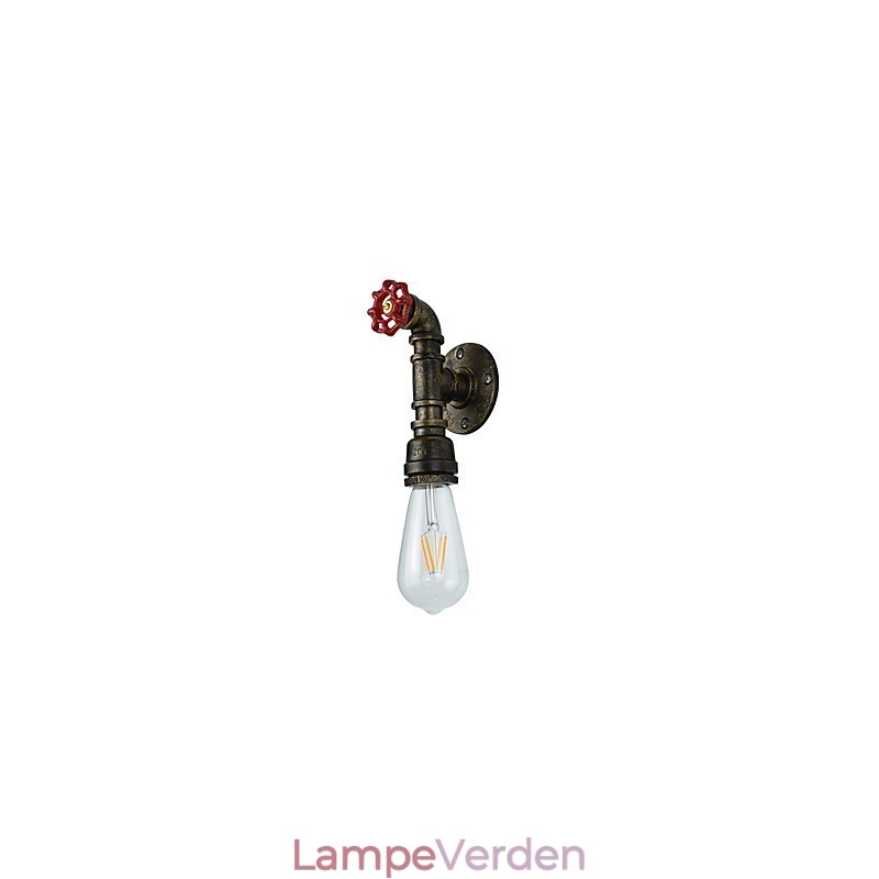 Væglampe Væglamper Vægjern Væglampe Stum Sort Lyssværd Lampe På Væg