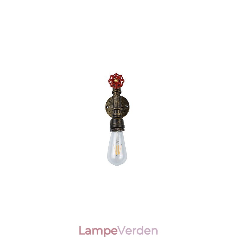 Væglampe Væglamper Vægjern Væglampe Stum Sort Lyssværd Lampe På Væg