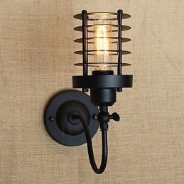 Vintage landmalerifunktion til Mini Style Ambient Light Wall Sconces Wall Light