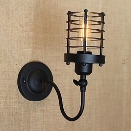 Vintage landmalerifunktion til Mini Style Ambient Light Wall Sconces Wall Light