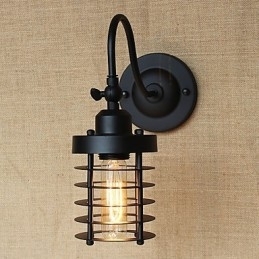 Vintage landmalerifunktion til Mini Style Ambient Light Wall Sconces Wall Light