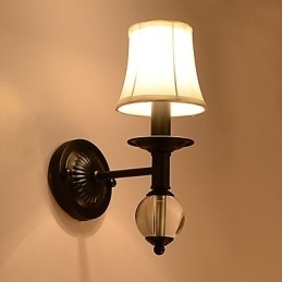 Rustik Lodge Enkelt vintage maleri Feature Ambient Light Wall Sconces Wall Light