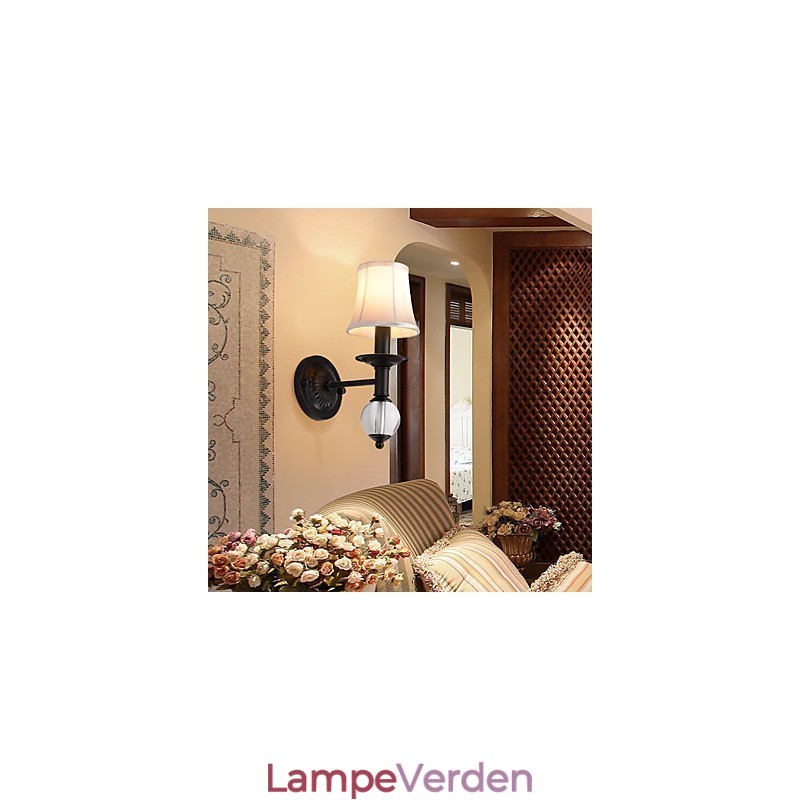 Rustik Lodge Enkelt vintage maleri Feature Ambient Light Wall Sconces Wall Light
