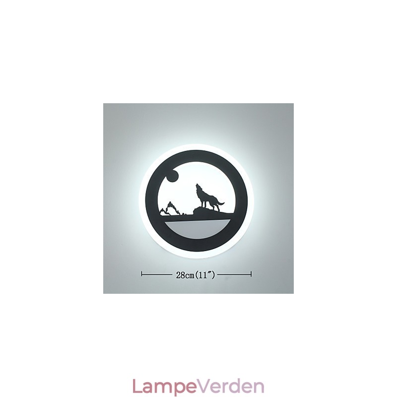 Soveværelses væglampe Gangtrapper lyser Kreativ personlighed af moderne minimalistiske sengelamper