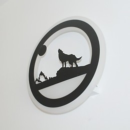 Soveværelses væglampe Gangtrapper lyser Kreativ personlighed af moderne minimalistiske sengelamper