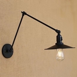 Vintage Country Painting Feature til Mini Style Swing Arm Swing Arm Swing Arm Lights