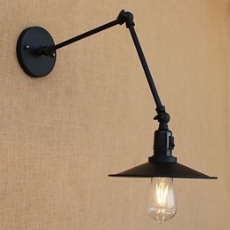 Vintage Country Painting Feature til Mini Style Swing Arm Swing Arm Swing Arm Lights