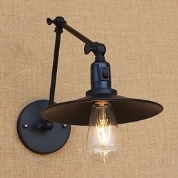 Vintage Country Painting Feature til Mini Style Swing Arm Swing Arm Swing Arm Lights