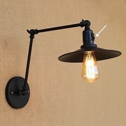 Vintage Country Painting Feature til Mini Style Swing Arm Swing Arm Swing Arm Lights
