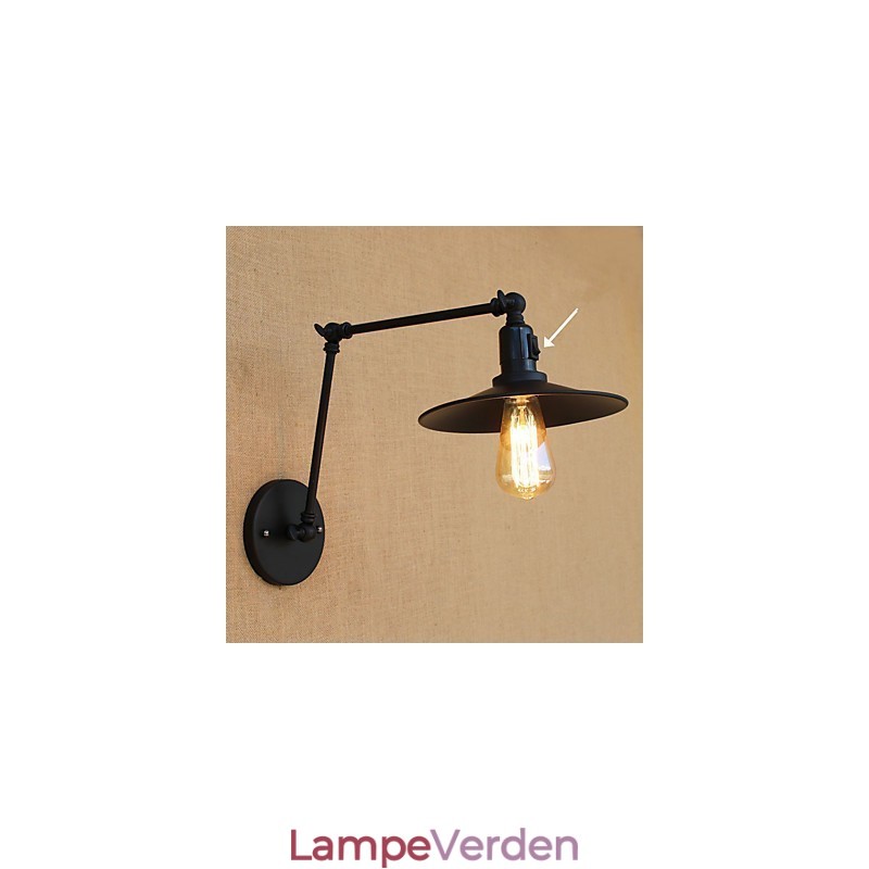 Vintage Country Painting Feature til Mini Style Swing Arm Swing Arm Swing Arm Lights