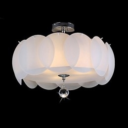 3 lys glas lysekrone moderne pendel lys familie