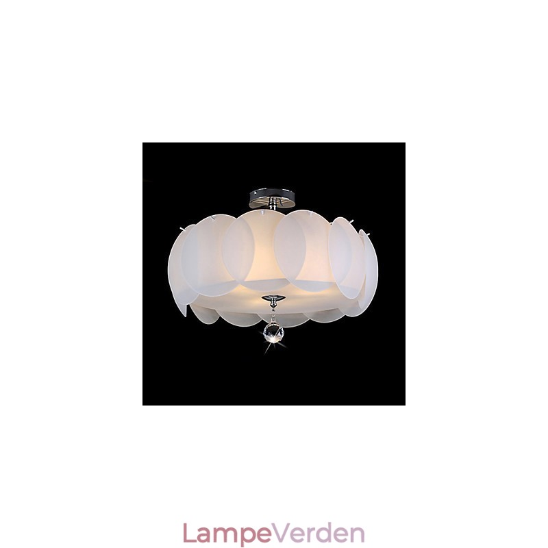 3 lys glas lysekrone moderne pendel lys familie