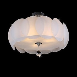3 lys glas lysekrone moderne pendel lys familie