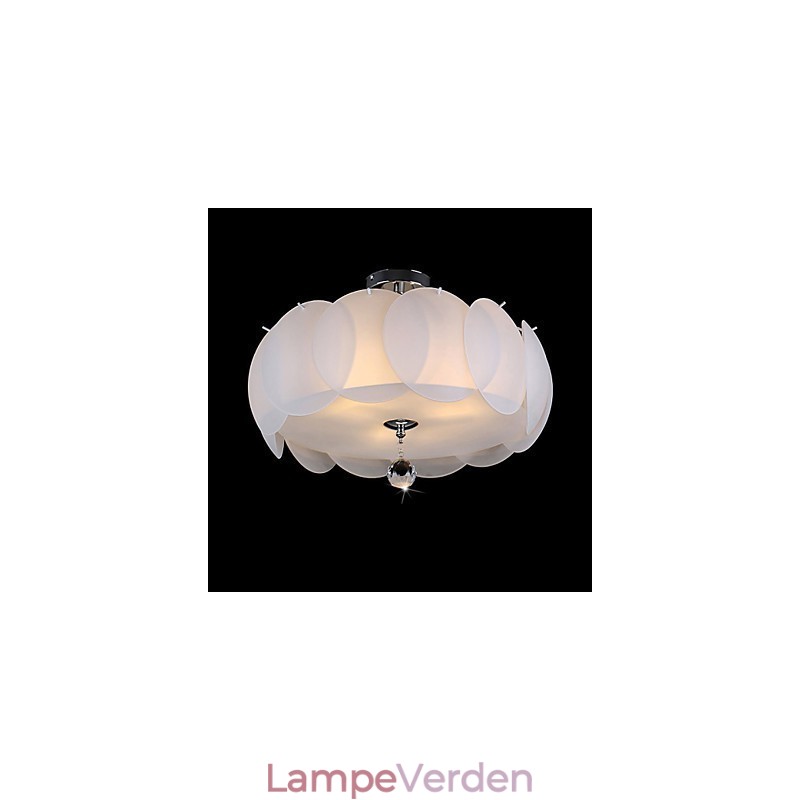 3 lys glas lysekrone moderne pendel lys familie