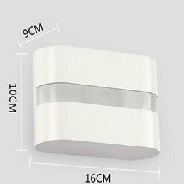 Moderne moderne Andre har Ambient Light Wall Sconces Wall Light