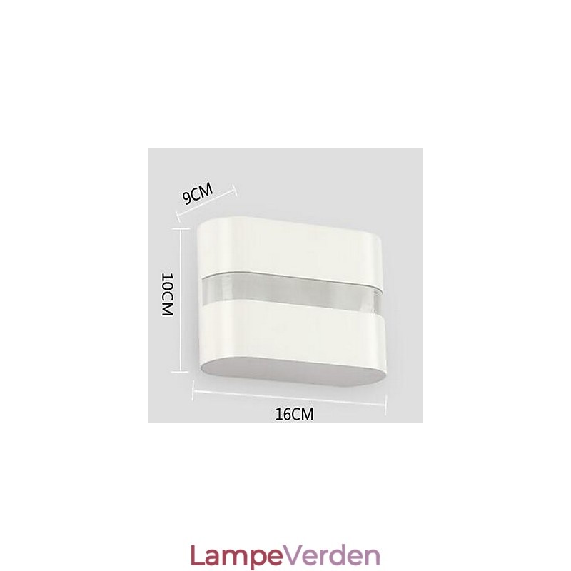Moderne moderne Andre har Ambient Light Wall Sconces Wall Light