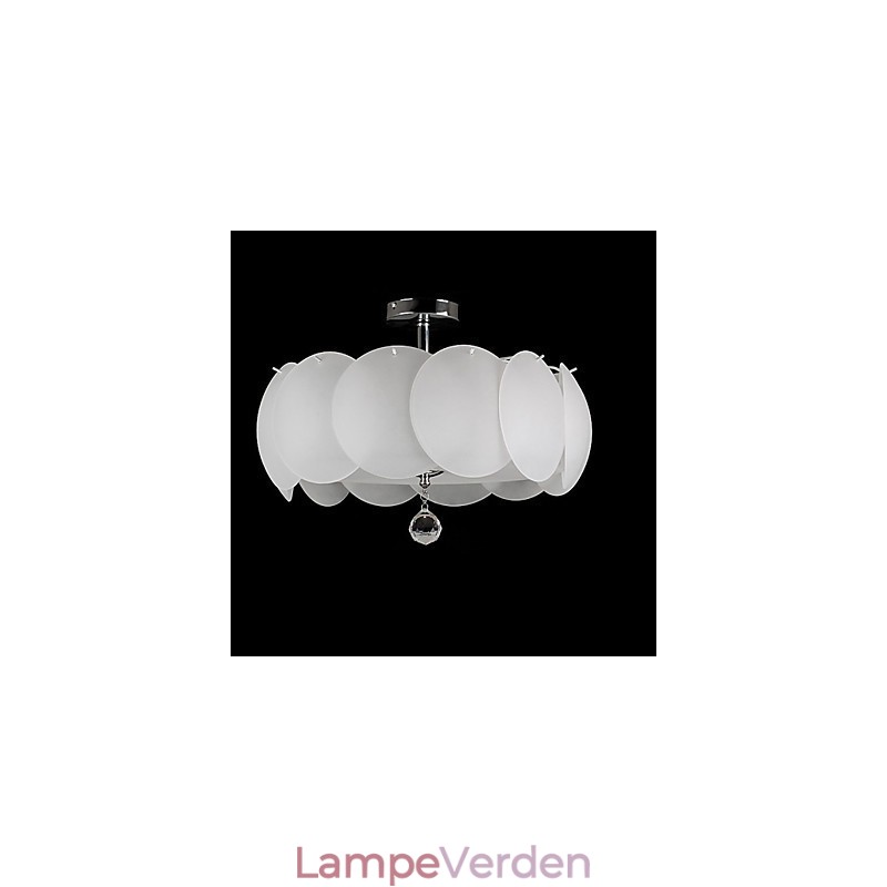 3 lys glas lysekrone moderne pendel lys familie