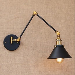 Vintage Country galvaniseret funktion til Mini Style Swing Arm Øjenbeskyttelse Downlight Swing Arm Lights