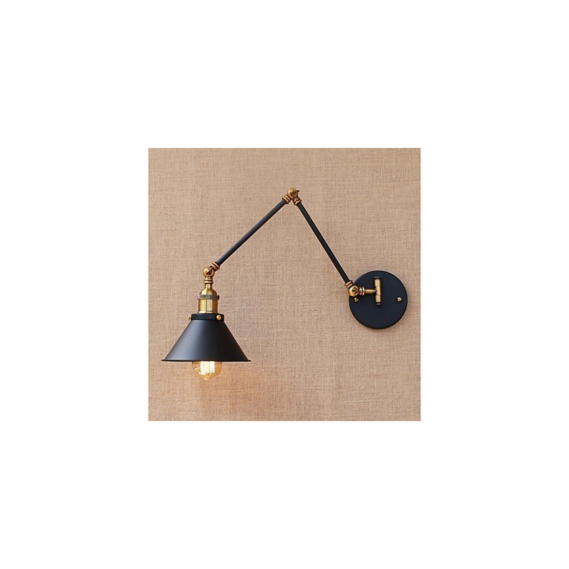 Vintage Country galvaniseret funktion til Mini Style Swing Arm Øjenbeskyttelse Downlight Swing Arm Lights