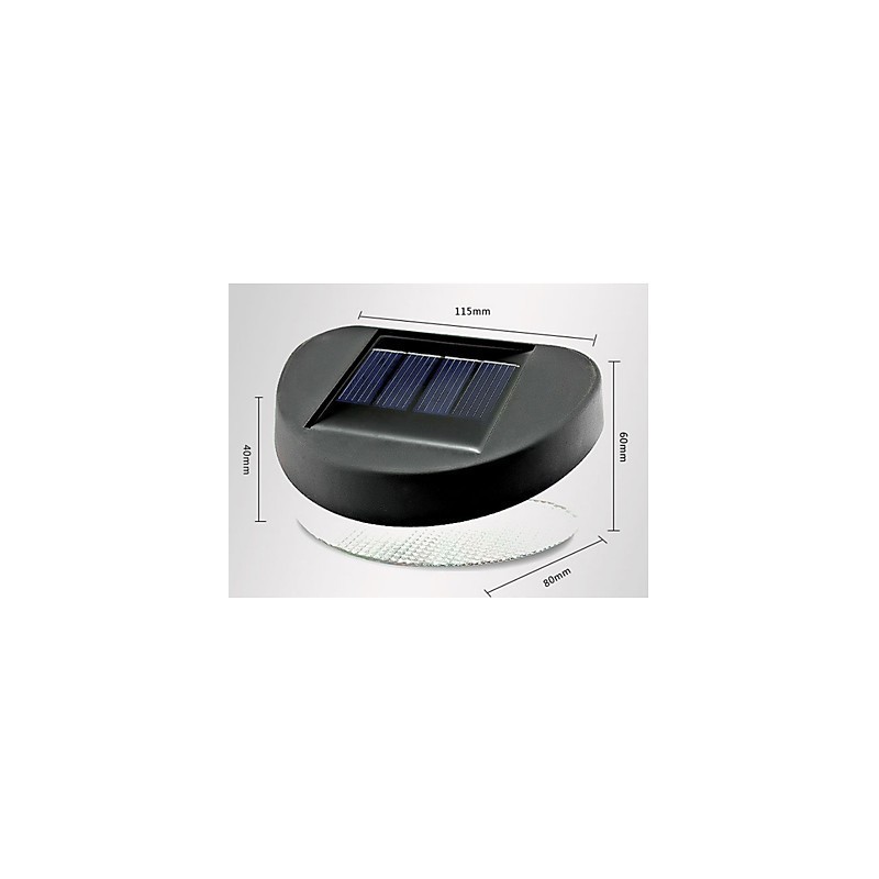 Hvidt lys Solar Light Path Væg Landskab Mount Have Hegn Light