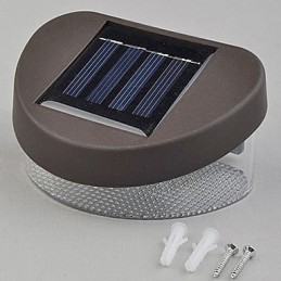 Hvidt lys Solar Light Path Væg Landskab Mount Have Hegn Light