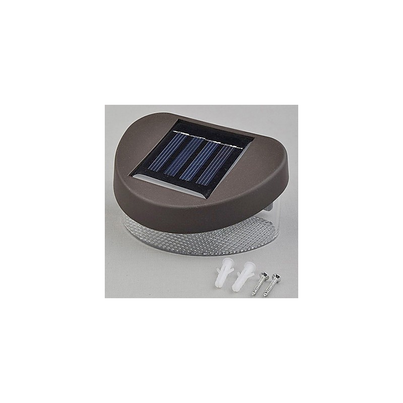 Hvidt lys Solar Light Path Væg Landskab Mount Have Hegn Light