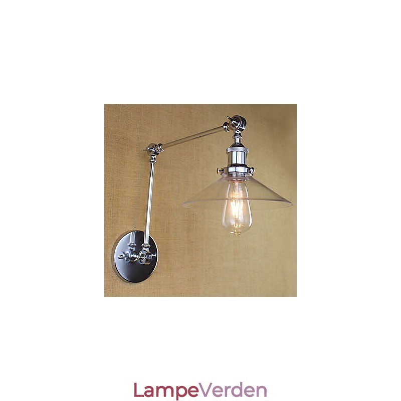 Vintage Country Retro Elektroplade-funktion til Mini Style Swing Arm Ambient Light Swing