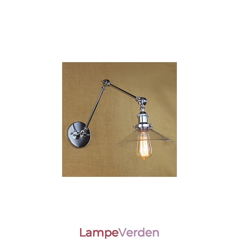 Vintage Country Retro Elektroplade-funktion til Mini Style Swing Arm Ambient Light Swing