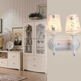 Moderne moderne galvaniseret Feature Uplight Wall Sconces Wall Light