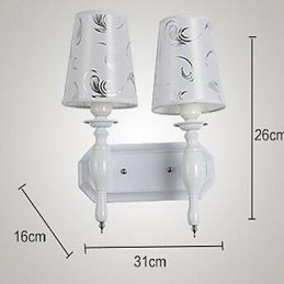 Moderne moderne galvaniseret Feature Uplight Wall Sconces Wall Light