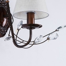 Rustik Lodge Country galvaniseret funktion til Mini Style Ambient Light Wall Sconces Wall Light
