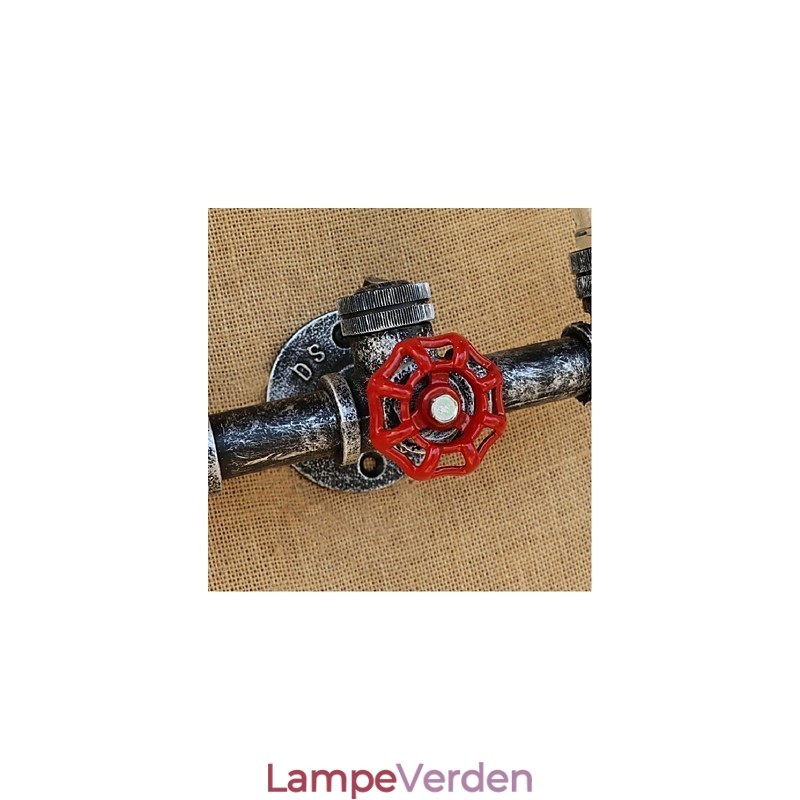 Vandflaske Væglampe Væg Lysegrå