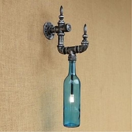 Rustik Lodge Silver Feature til Ambient Light Wall Sconces Wall Light