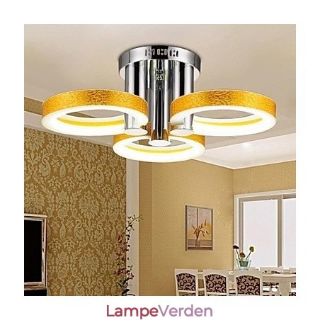 Moderne moderne traditionel klassisk krommetal lysekrone