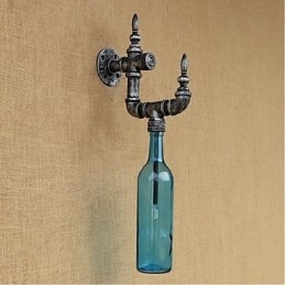 Rustik Lodge Silver Feature til Ambient Light Wall Sconces Wall Light