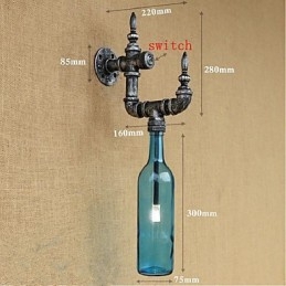 Rustik Lodge Silver Feature til Ambient Light Wall Sconces Wall Light