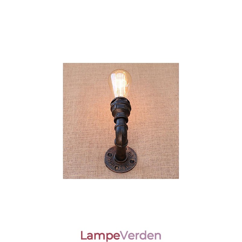 Nostalgi Simpel Vandrør Dekorativ Lille Væglampe Væglampe