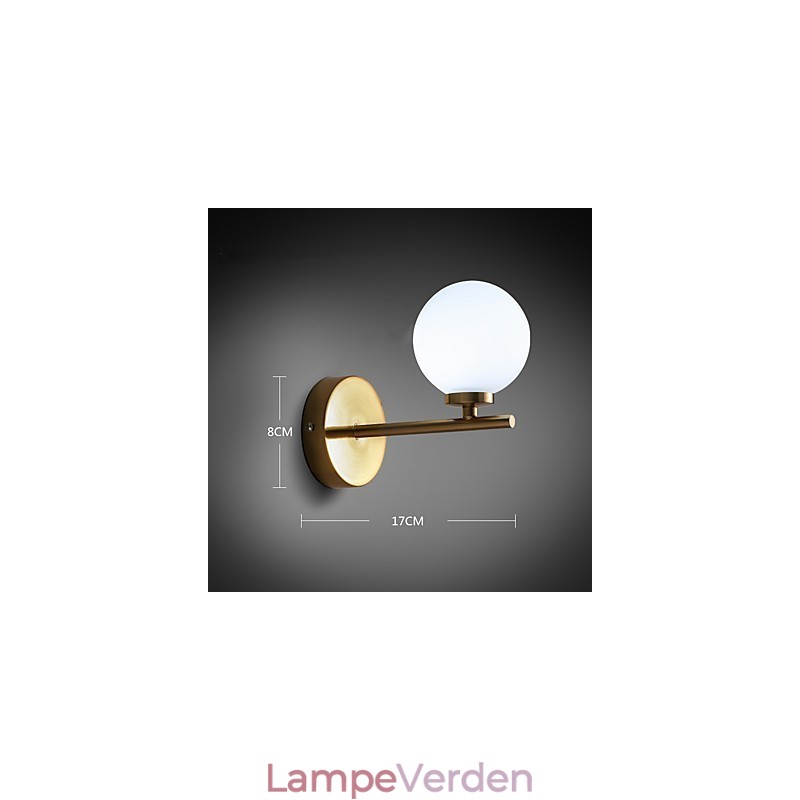 Moderne moderne galvaniseret funktion til Mini Style Ambient Light Wall Sconces Wall Light