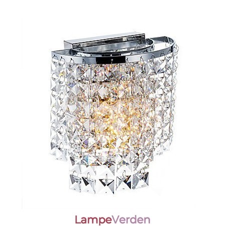 Moderne moderne galvaniseret funktion til Crystal Downlight-væglamper til væglamper