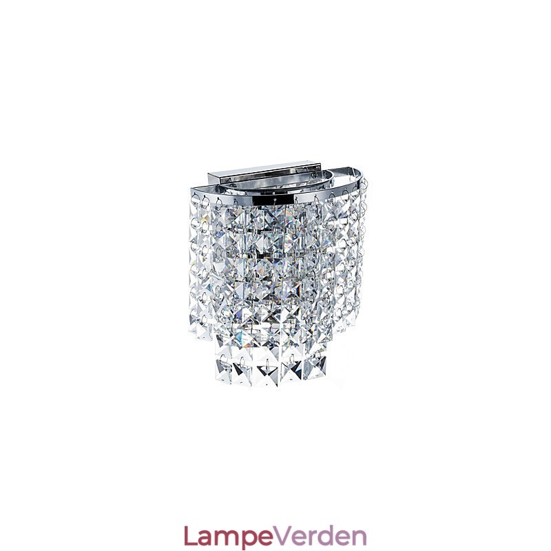 Moderne moderne galvaniseret funktion til Crystal Downlight-væglamper til væglamper