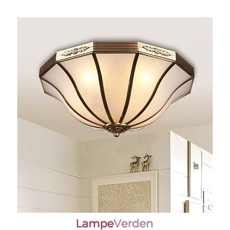 Moderne moderne dekorativt design kobber loftslampe familie Moderne moderne dekorativt design kobber loftslampe familie