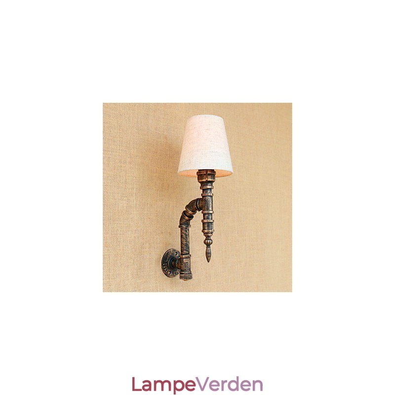Rustik Lodge Country Antik Messing Funktion til Ambient Light Wall Sconces Wall Light