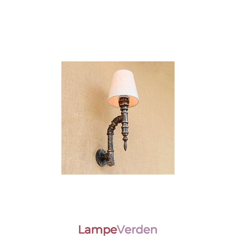 Rustik Lodge Country Antik Messing Funktion til Ambient Light Wall Sconces Wall Light
