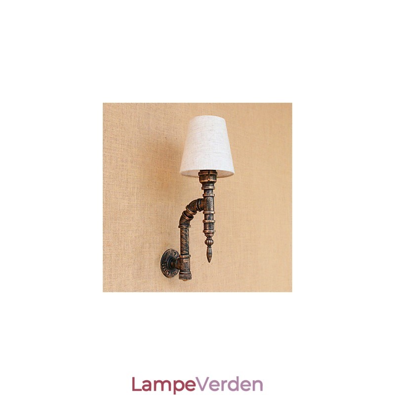 Rustik Lodge Country Antik Messing Funktion til Ambient Light Wall Sconces Wall Light